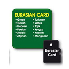 Euroasijská jazyková karta pro překladače Comet V4 a V5