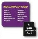 Indicko-africká jazyková karta pro překladače Comet V4 a V5